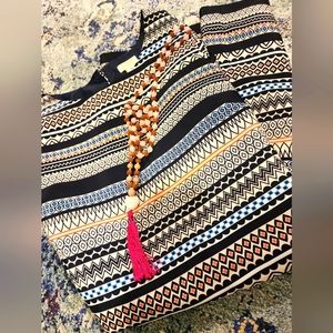 Multi-Color Patterned Dress